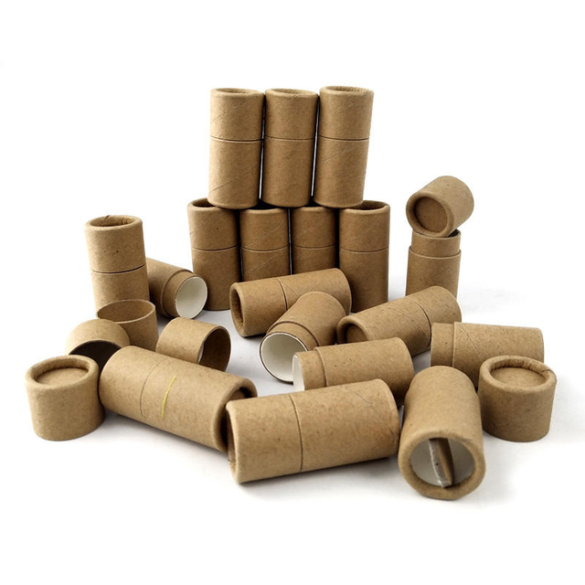 Tubo de papel desodorante de venda quente Tubos de lipbalm com preço baixo