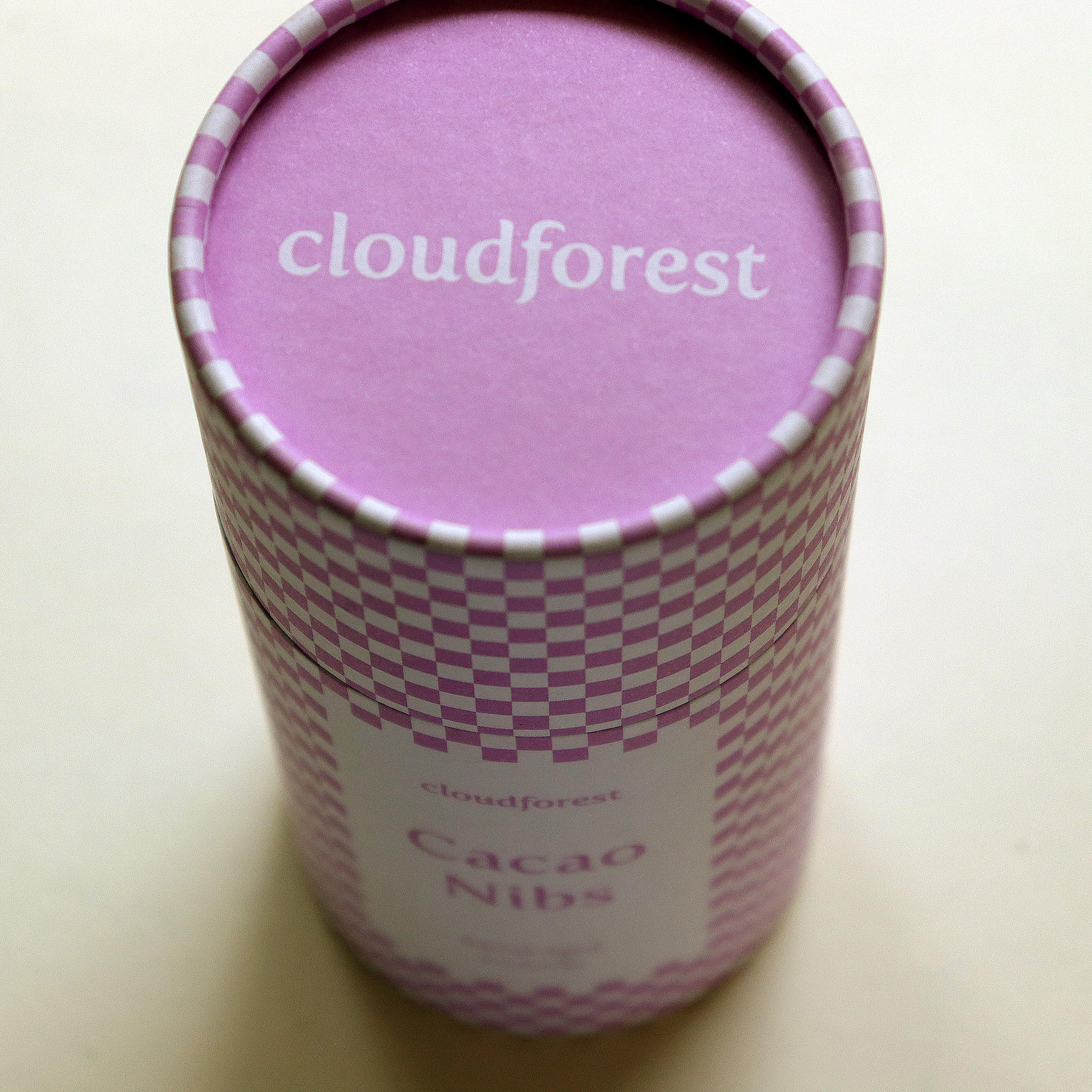 Recipientes de armazenamento de papelão com cilindro impresso personalizado para embalagens de alimentos em grãos de cacau Embalagem de tubo de papel