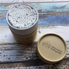 Pacote redondo da caixa do tubo empacotado cartão cosmético feito sob encomenda biodegradável para botões de algodão de bambu