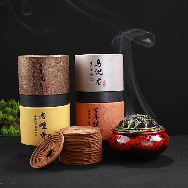 Latas de chá de papelão de folha de alumínio de cilindro personalizado recipiente de tubo de papel para embalagens de alimentos