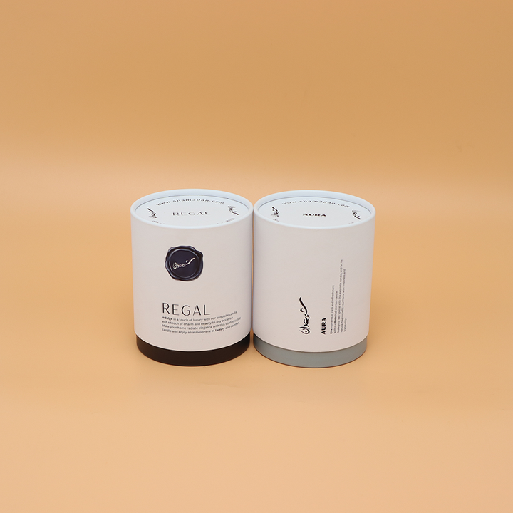 Atacado papel kraft proteção ambiental chá comida jar café vela chocolate chá solto tubo de papel de embalagem