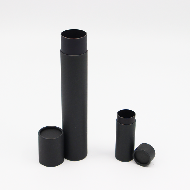 Venda imperdível tubo de papel kraft marrom, tubo de papel para transporte, embalagem, formato de cilindro, padrão de desaparecimento de alimentos