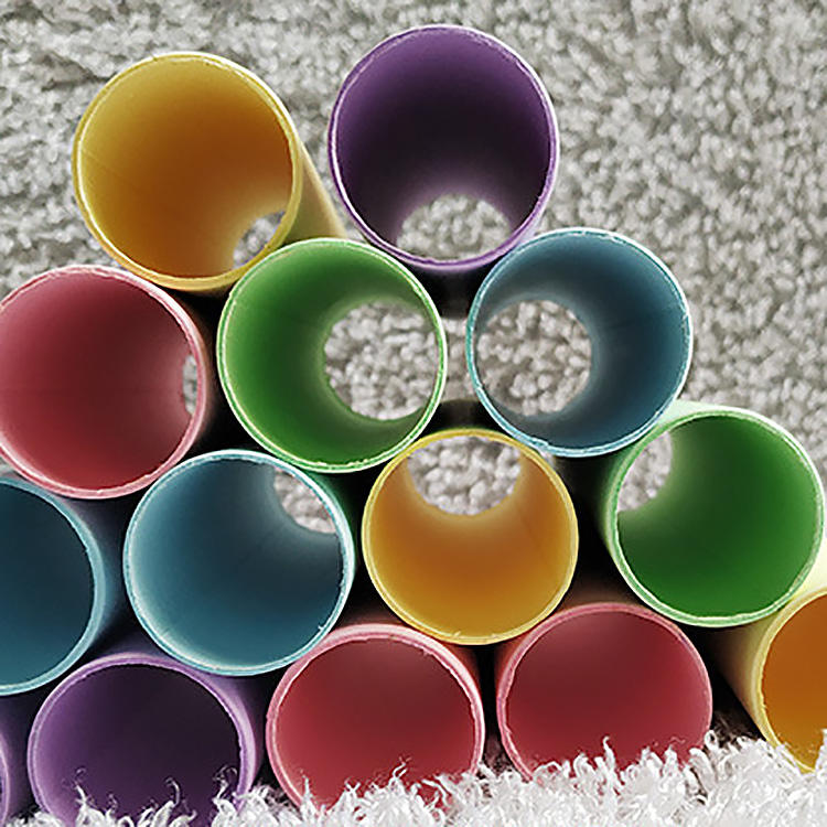 Tubos de rolo de papel artístico, ecológico, biodegradável, colorido, 4cm, artesanal, faça você mesmo, tubos de artesanato de papel colorido