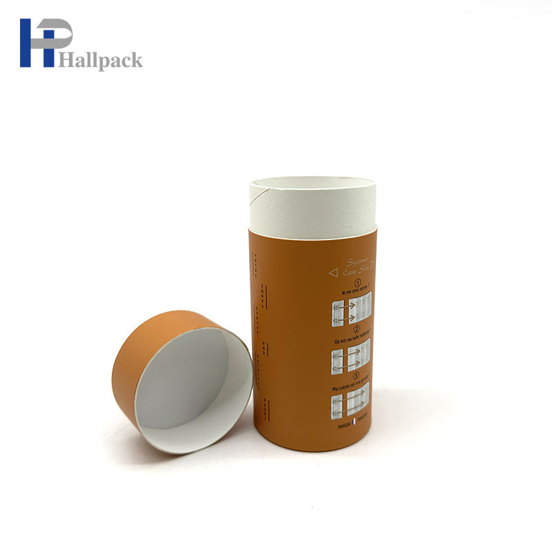 Venda quente tubo de papel vazio embalagem tubo de papel do cilindro de roupas íntimas