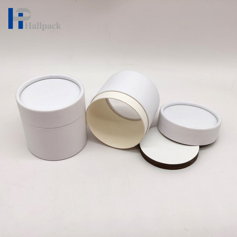 Tubos de papel kraft personalizáveis ​​para embalagens de cigarros desodorantes em formato redondo em relevo para uso em vinho artesanal e impressões de logotipo personalizado