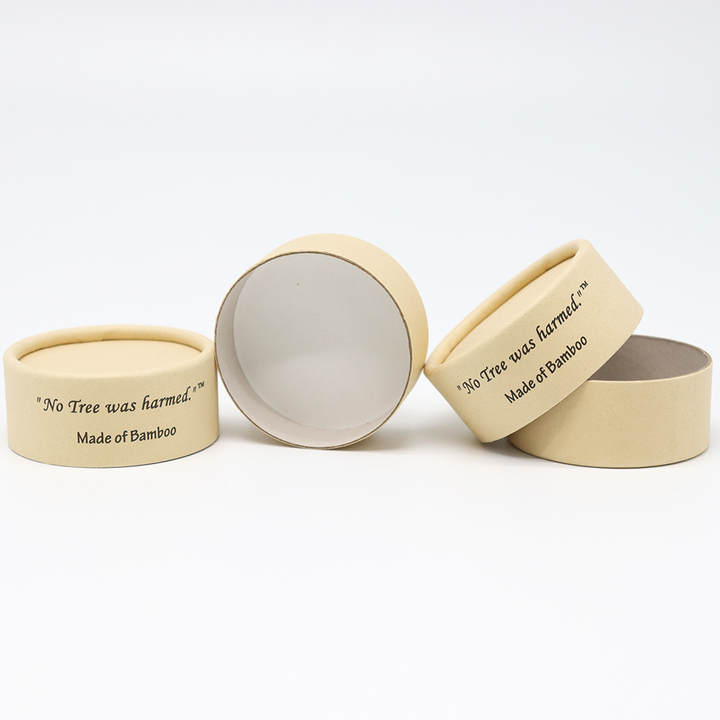 Tubo cosmético feito sob encomenda biodegradável do papel da caixa do cilindro do cartão que empacota para o corretivo do creme de cara