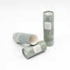 Tubo de papel feito sob encomenda amigável da caixa do cilindro do cartão da embalagem da beleza de Eco que empacota para a vara aromática do borrão do sábio da planta
