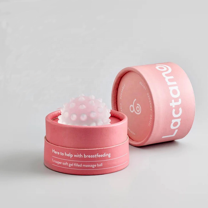 Preço de fábrica Design personalizado Embalagem de tubo redondo Embalagem de cilindro de papel biodegradável para vela de frasco de perfume