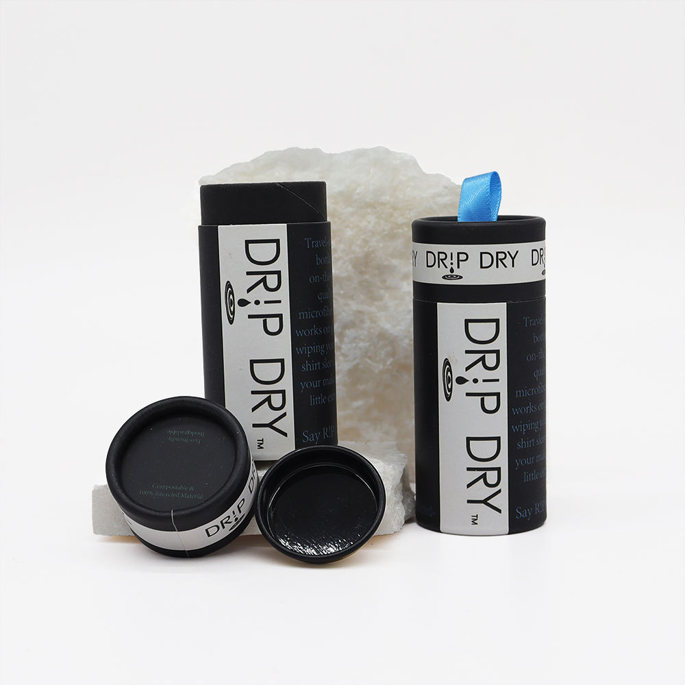 Design personalizado folhas soltas chá café feijão tempero doces caixa redonda embalagem cilindro papelão caixa de embalagem de alimentos tubo de papel