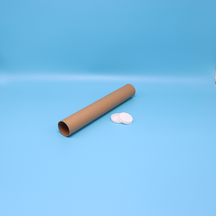 Tubo de papel amigável personalizado da caixa do cilindro do cartão de Eco que empacota para o badminton do guarda-chuva do papel de parede do vaso da garrafa