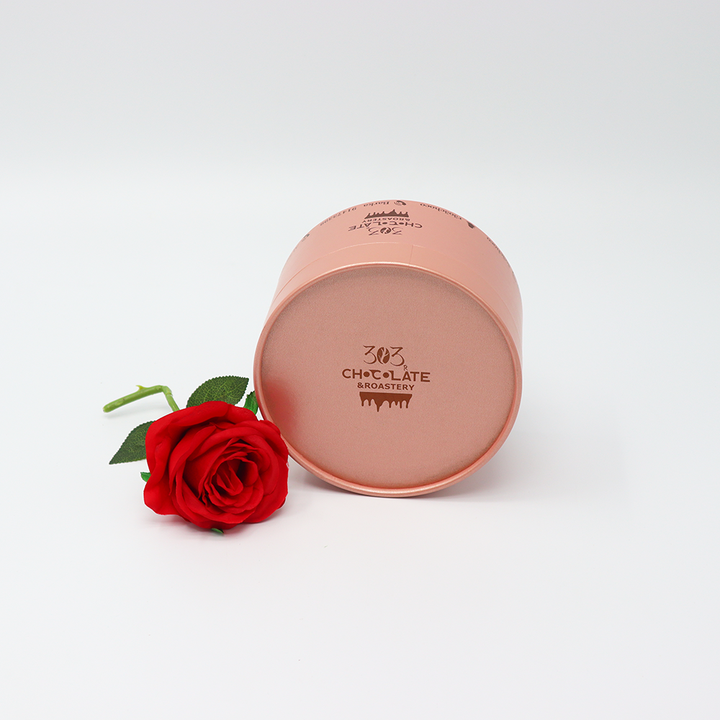 Tubo de empacotamento feito sob encomenda amigável da caixa do cilindro do cartão do produto comestível de Eco que empacota para o chocolate do biscoito do bolo do pão