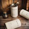 Embalagem de tubo de papel de chá e lanche de sorvete de comida com design redondo de luxo biodegradável personalizado