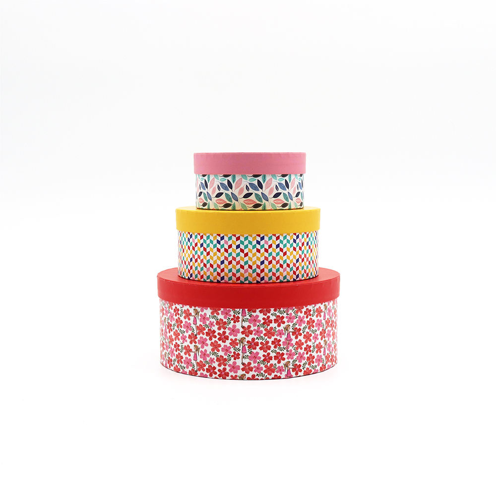 Impressão de logotipo personalizado caixa de tubo cilíndrico de borda plana papelão rígido caixa de presente caixa de presente alimentos cosméticos embalagem de tubo de papel