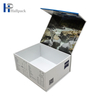 Caixa de papel de empacotamento da caixa da garrafa feita sob encomenda do presente da joia para a roupa