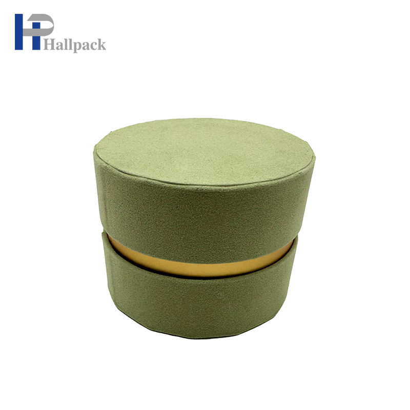 Empacotamento redondo feito sob encomenda amigável do tubo do papel do cartucho do produto comestível de Eco