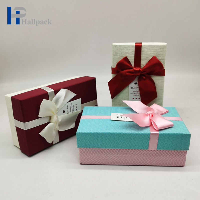 Caixa de presente biodegradável luxuosa da cor do relógio da caixa de papel do projeto novo