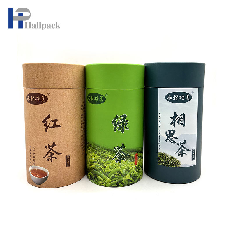 Tubo de papel redondo Kraft de venda quente Tubo de placa duplex de papel para chá