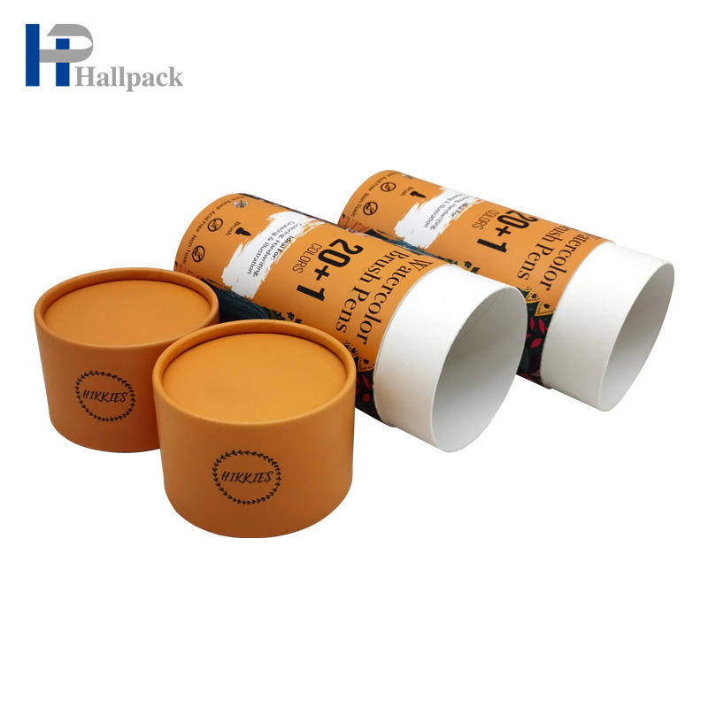 Tubo de papel biodegradável hermético de Facialmask para cotonete de algodão