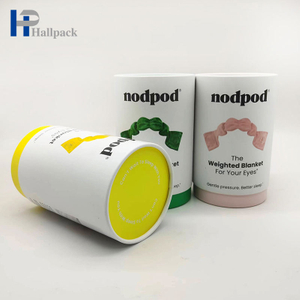 Empacotamento biodegradável do tubo do papel do alimento da flor da joia do cilindro
