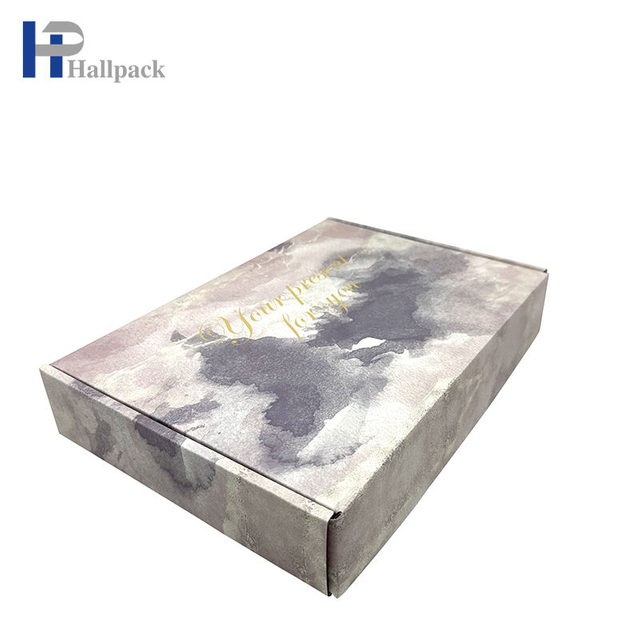 Caixa de cores de impressão ondulada direta da fábrica na China Caixa de avião reciclável