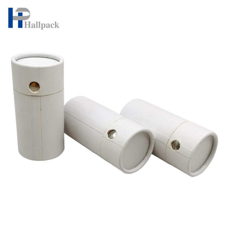 Caixa impressa do tubo do papel da medicina do tubo do papel dos trabalhos de arte para o caju