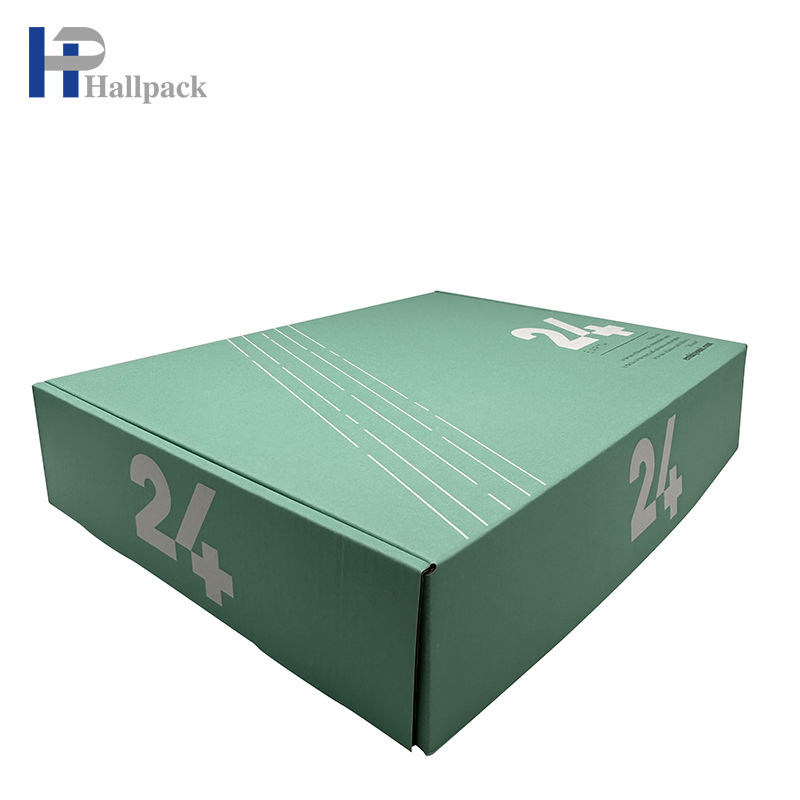 Caixa ondulada do avião feito sob encomenda da caixa do logotipo das caixas de papel de transporte recicláveis