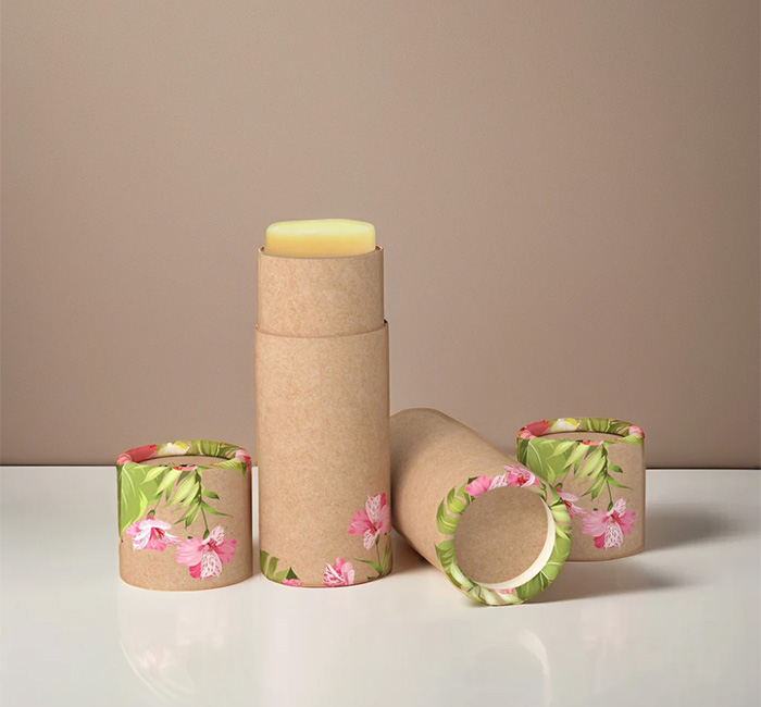Materiais usados ​​em embalagem de tubo de papel de grau alimentar