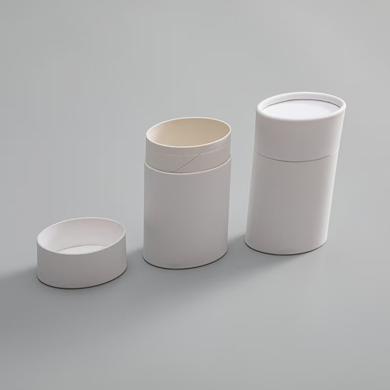 Embalagem de tubo para uso de papel cosmético para desodorante Balmo de lábios de batom desodorante