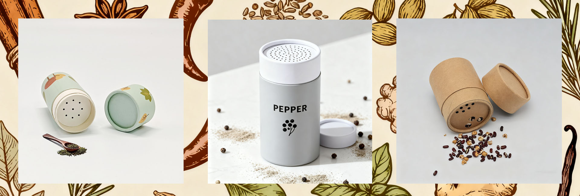 tubo de papel de embalagem em p&oacute;