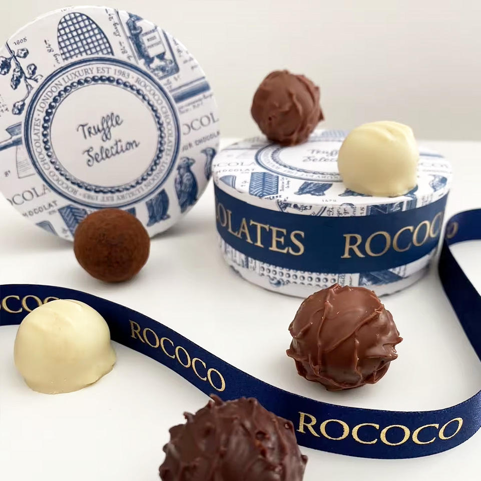 Tubo de papel de cilindro de papelão personalizado para uso de bolo de chocolate Embalagem de tubo de papel de qualidade alimentar