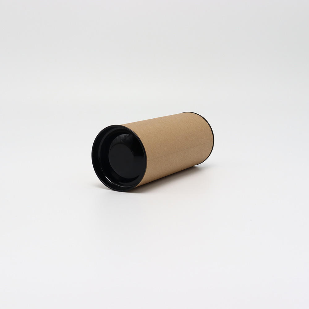 Tubo de papel redondo de qualidade alimentar embalagem direto da fábrica chá completo artesanato papel kraft proteção ambiental para amostra personalizada