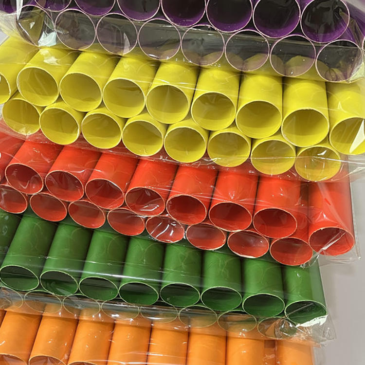 Tubos de rolo de papel artístico, biodegradáveis, ecológicos e coloridos, 54mm, artesanais, faça você mesmo, tubos de artesanato de papel colorido