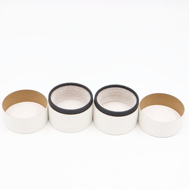 Embalagem de cosméticos personalizada de alta qualidade, caixa de cilindro de papelão, embalagem de tubo de papel para máscara facial, creme facial, creme para os olhos