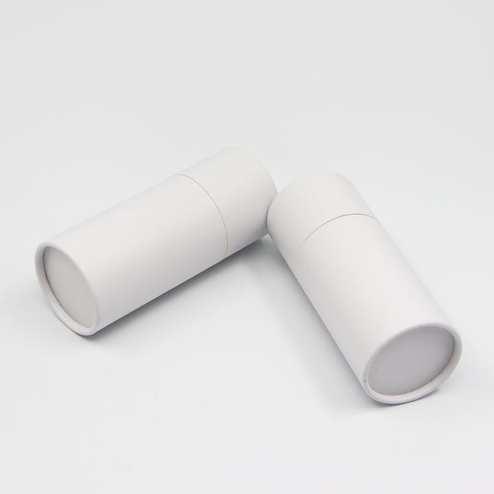 Embalagem ecologicamente correta para presente e artesanato, caixa de cilindro de papelão, tubo de papel para vela de cera