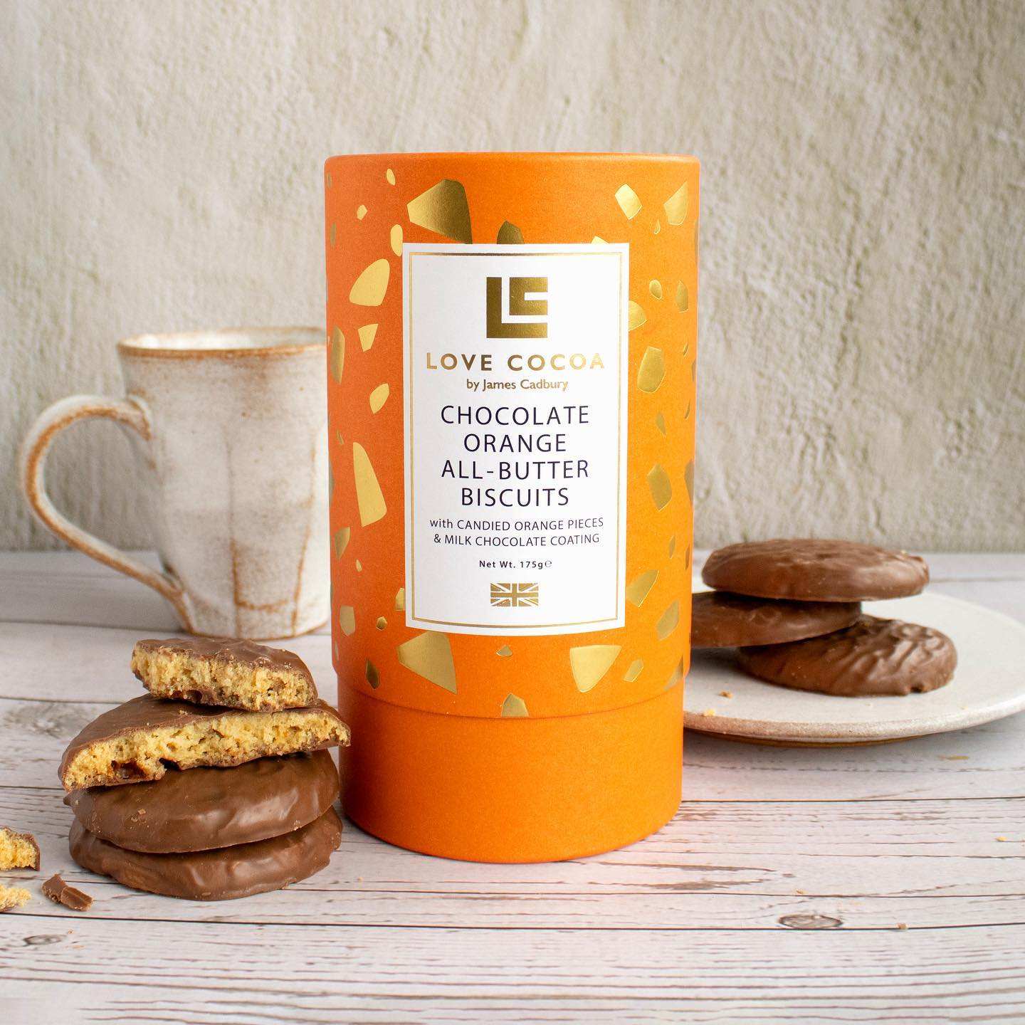 Caixa de tubo redondo de folha quente personalizada Hallpack Kraft biodegradável para embalagem de chocolate de chá Tubo de papel de embalagem de alimentos orgânicos