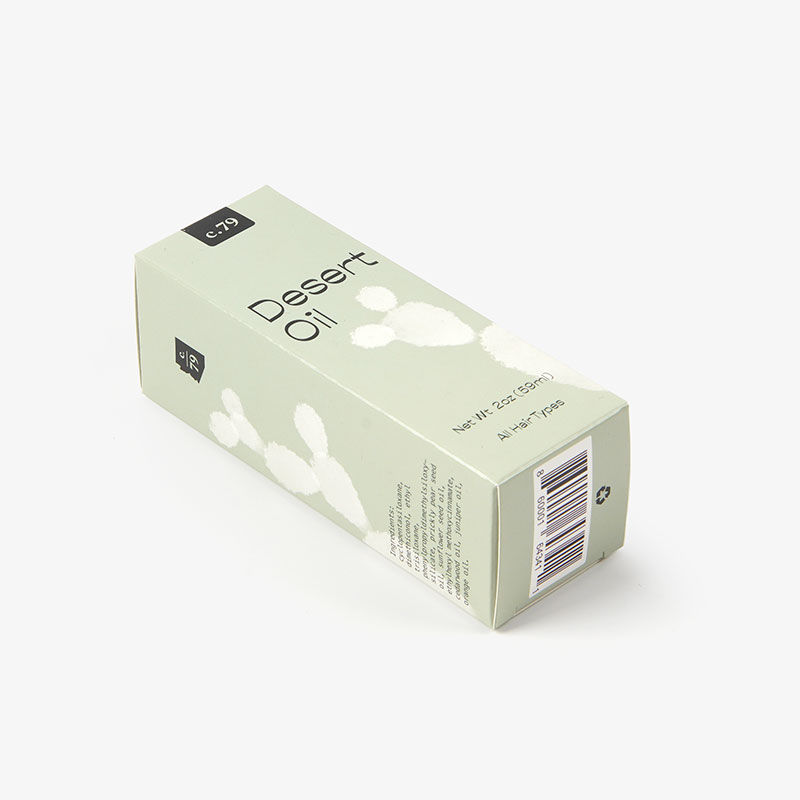 Pacote de caixa de papel embalado em papelão cosmético personalizado de alta qualidade para óleo essencial de óleo de esmalte