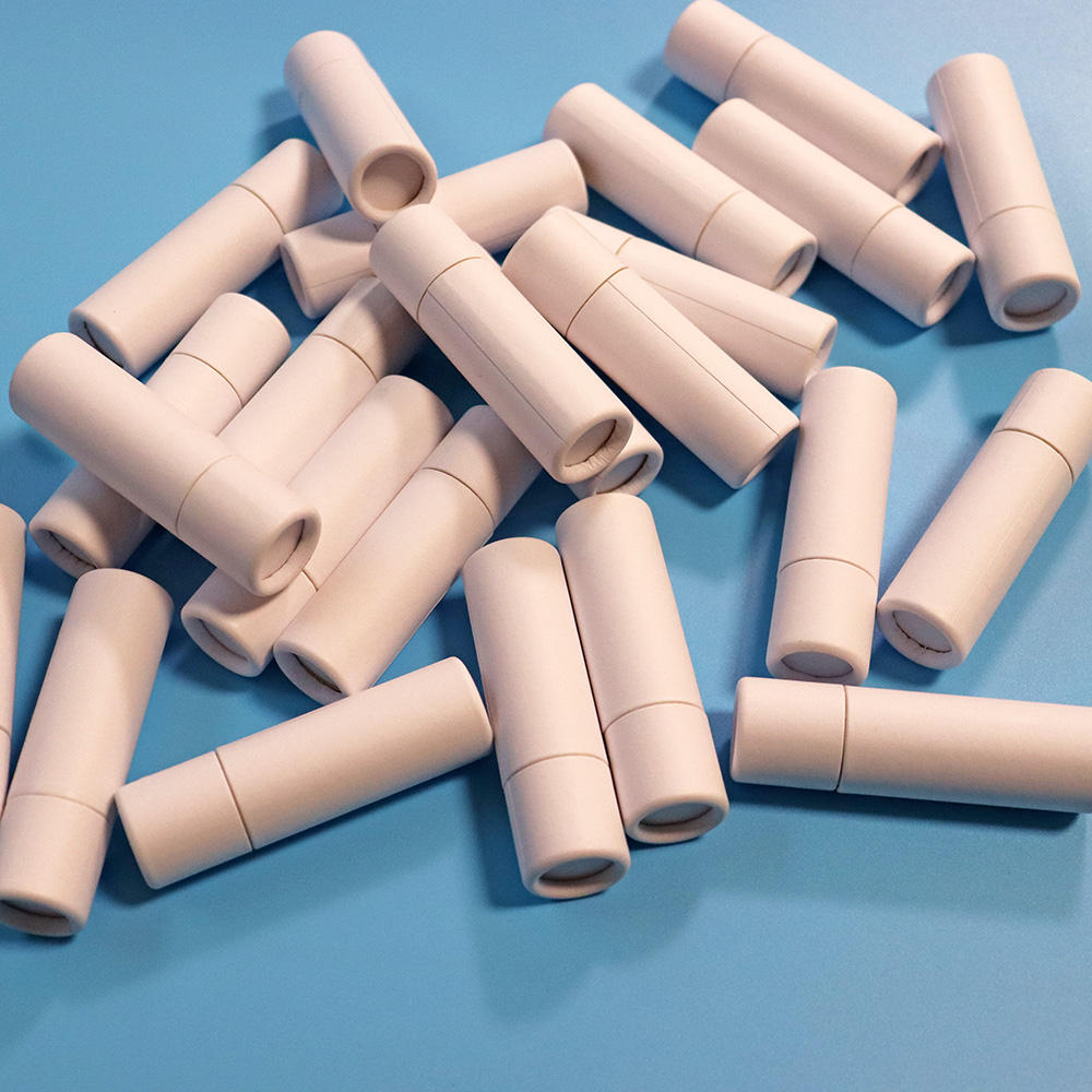 Tubo de papel lipbalm branco de venda quente 2.5 desodorante com preço baixo