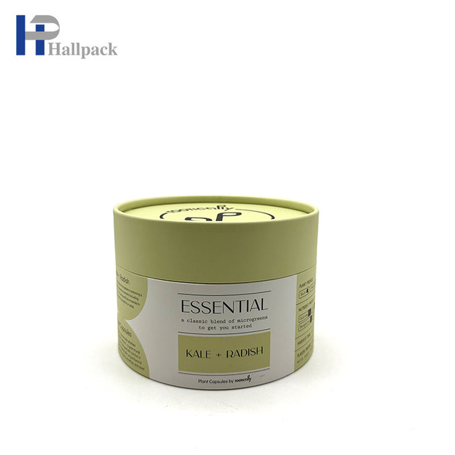 Tubos de papel de chá por atacado Tubo de papel de embalagem de caixa de cilindro de café reciclado