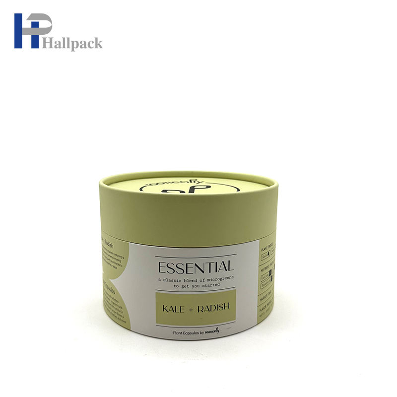 Tubos de papel de chá por atacado Tubo de papel de embalagem de caixa de cilindro de café reciclado