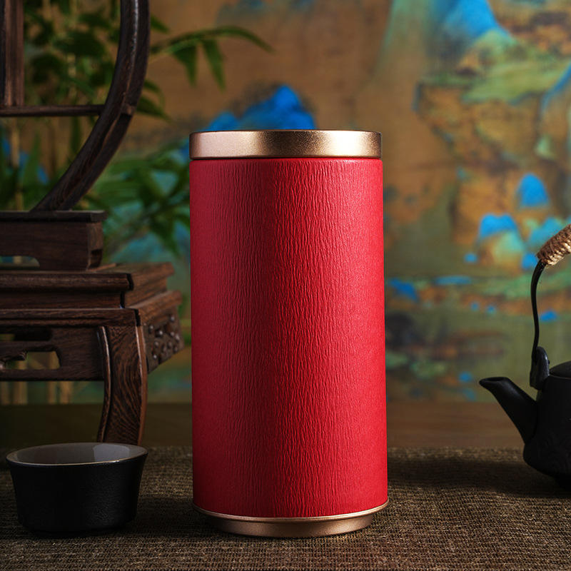 Embalagem reciclável para grãos de café em pó, tubo de papel de papelão, caixa de papel de luxo personalizada, recipiente de qualidade alimentar