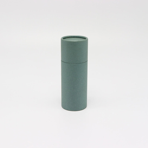 Cilindro biodegradável do café do produto comestível que empacota o tubo redondo feito sob encomenda do papel do ofício de Eco