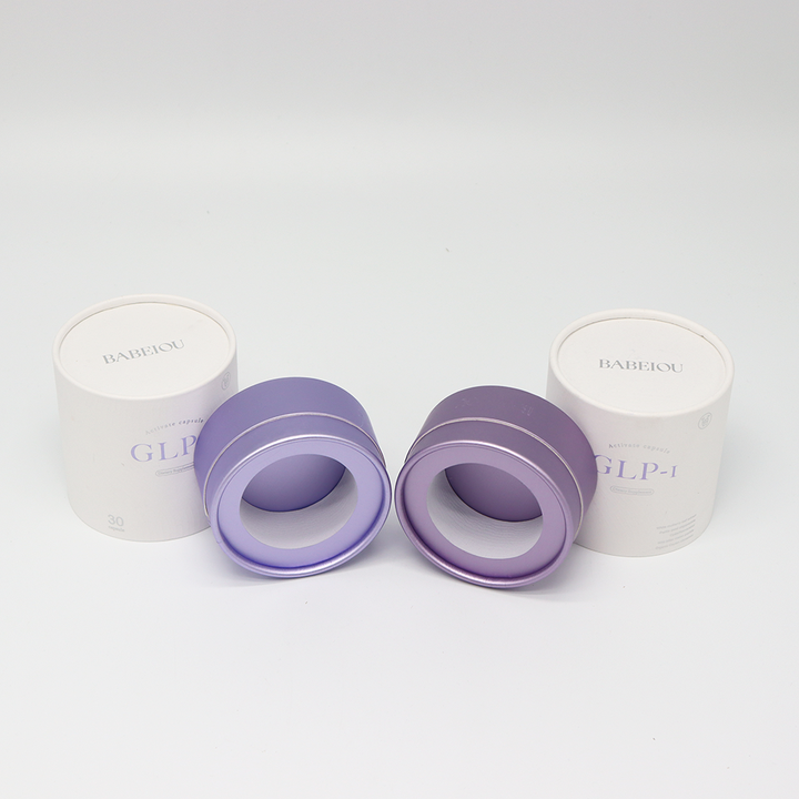 Pacote de tubo redondo embalado em papelão cosmético personalizado de alta qualidade para frasco de perfume de óleo essencial