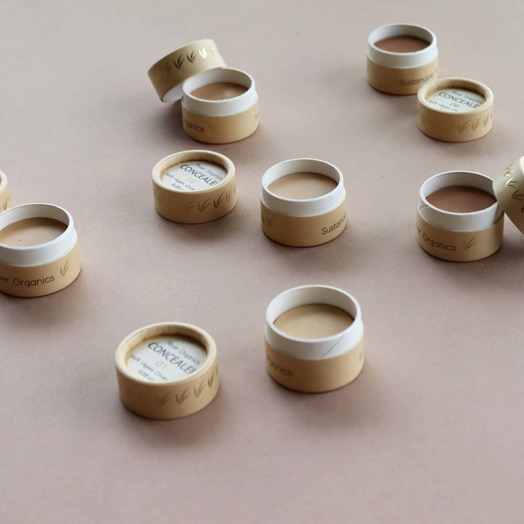 Embalagem de tubo de papel Kraft personalizado Frasco de creme facial para cosméticos com recursos biodegradáveis ​​Opção ecológica para caixa de frascos de armazenamento