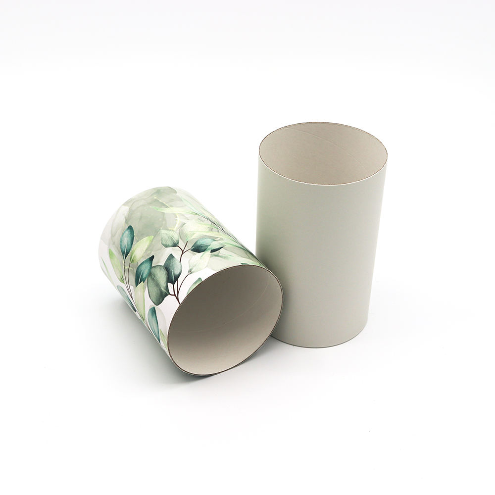 Hallpack ecologicamente correto, design personalizado, chá solto, grãos de café, caixa redonda, cilindro, papelão, caixa de embalagem de alimentos, tubo de papel