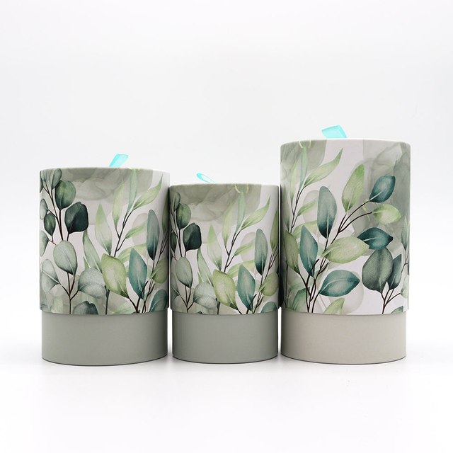 Hallpack ecologicamente correto, design personalizado, chá solto, grãos de café, caixa redonda, cilindro, papelão, caixa de embalagem de alimentos, tubo de papel