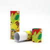 Tubo de papel kraft cilíndrico de alta qualidade, tubo de papel para embalagem, perfume, emulsão de óleo essencial, tubo de papel kraft, embalagem de 30ml