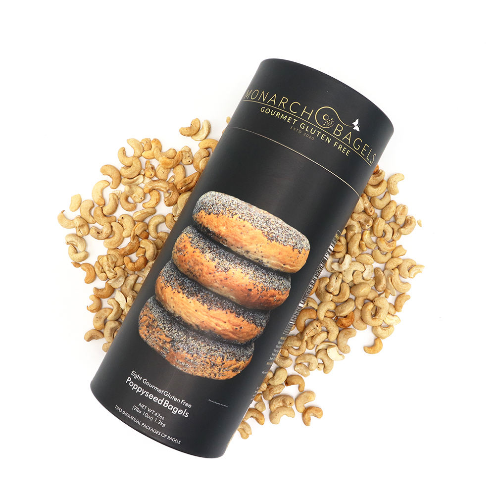 Cilindro biodegradável impresso personalizado, papel para alimentos, papelão, latas de chá, bolo, pão, biscoitos, café, doces, embalagem de tubo de papel