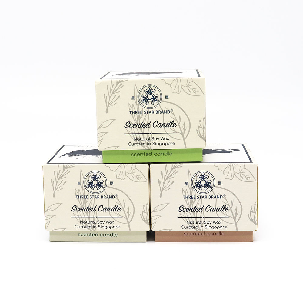 Conjunto de velas de luxo em papelão, caixa de embalagem de presente, caixas de embalagem de velas para caixa de embalagem de aromaterapia de velas