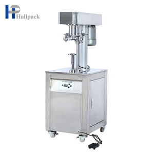 Máquina seladora vertical de aço inoxidável para latas automáticas na China