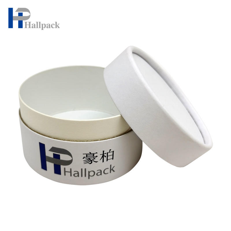 Tubo de papel grosso dos produtos dos cuidados com a pele do tubo da vela do papel de Brown